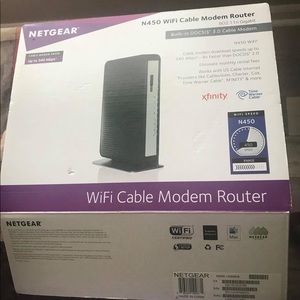 Still in box netgear modem/router
